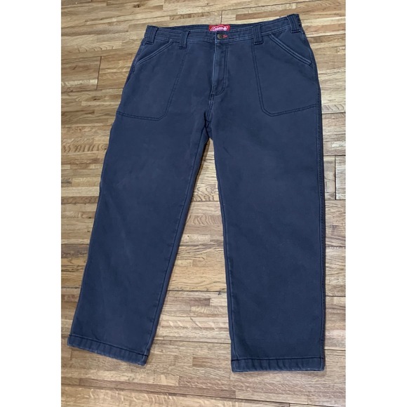 Coleman Other - Coleman Utility Fleece Lined Canvas Work Pants Workwear Cargo Winter 38x30